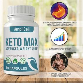 img 1 attached to Keto MAX Supplement: Utilize Fat for Energy, Boost Metabolism, Manage Cravings - 60 Capsules