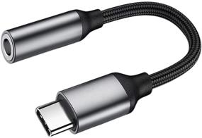 img 4 attached to 🎧 Адаптер аудио USB C к 3.5 мм разъему для наушников Type C с женским разъемом и кабелем с Hi-Res DAC для Samsung S21, Note 20 Ultra, S20 FE, Sony XZ2, XZ3, Google Pixel 5, 4, 3XL.