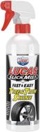 🚗 lucas oil 10513 slick mist tire and trim shine - long-lasting 24 oz. formula (luc10513) logo