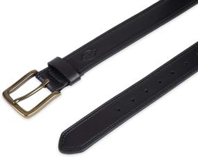 img 1 attached to 👦 Classic Black Dickies Casual Accessories for Boys: Large Belts for Versatile Style