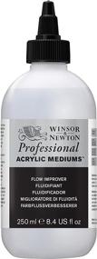 img 1 attached to 🎨 Winsor & Newton Pro Acrylic Medium Flow Enhancer, 250ml (Possible Packaging Variations)