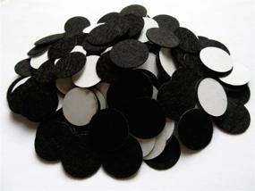 img 3 attached to YYCRAFT 200pcs Adhesive Felt 3/4'' (20mm) Circles for DIY & Sewing Handcraft, Wholesale - Various Package Sizes, Die Cut DIY Projects