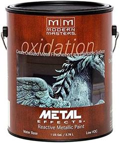 img 2 attached to 🎨 Transform with Style: Modern Masters ME149 Copper Metal Effects Reactive Metallic Paint - 1 Gallon