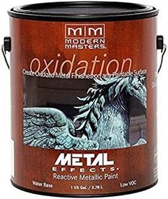 img 1 attached to 🎨 Transform with Style: Modern Masters ME149 Copper Metal Effects Reactive Metallic Paint - 1 Gallon