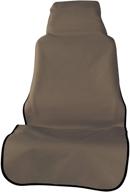 🛡️ aries 3142-18 seat defender: ultimate brown waterproof bucket seat cover protector - 58" x 23" universal design logo