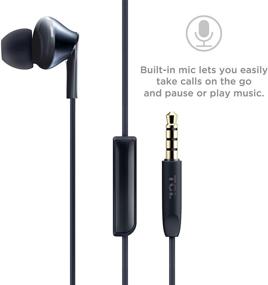 img 2 attached to 🎧 TCL Elit300 Dual Driver In-Ear Earbuds with Microphone and Hi-Res Audio – Midnight Blue, One Size (ELIT300BL)