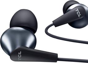 img 4 attached to 🎧 TCL Elit300 Dual Driver In-Ear Earbuds with Microphone and Hi-Res Audio – Midnight Blue, One Size (ELIT300BL)