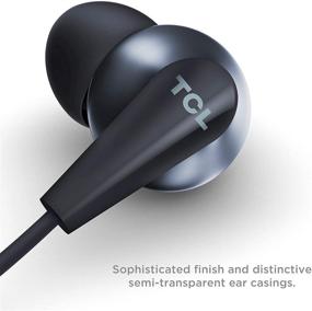 img 3 attached to 🎧 TCL Elit300 Dual Driver In-Ear Earbuds with Microphone and Hi-Res Audio – Midnight Blue, One Size (ELIT300BL)