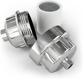 img 2 attached to 💧 pH ENERGIZE 15-Stage Shower Filter: 2 Filters - Soften Hard Water, Increase pH & ORP, Easy Installation - Fits Any Shower Head