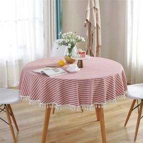 img 3 attached to 🍽️ Dust-Proof Meioro Tablecloth for Parties and Holidays