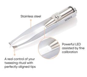 img 3 attached to 💡 Sensica Lumi Tweezers: Illuminate Your Grooming Routine with Precision and Style!