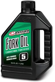 img 1 attached to Maxima 54901 5WT Hydraulic Fork Oil - 1 Liter Bottle - Standard Grade