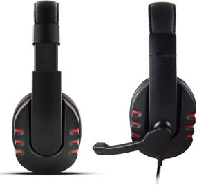 img 3 attached to SourceTon Gaming Headset: 3.5mm Noise Isolating Over Ear Headphone with Mic, Volume Control, & Bonus Adapter Compatible with PC, PS4, Xbox One Controller