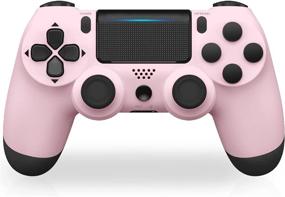 img 4 attached to 🎮 JORREP Wireless Pink PS4 Games Controller: Compatible with Sony PS4/Slim/Pro Console, PC, MAC - Buy Now!