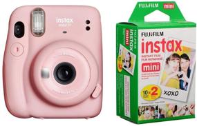 img 1 attached to 📷 Fujifilm Instax Mini 11 Instant Film Camera with Mini Instant Daylight Film Twin Pack (Blush Pink) - 20 Exposures