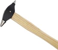 🔨 the beadsmith micro embossing hammer - enhance metalwork with texture and dimension - 9-inch wooden handle, 65mm two-sided steel head (1.5 & 2.5mm faces) - repousse tool logo