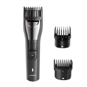 img 4 attached to SUPRENT Adjustable Beard Trimmer for Men - Rechargeable Hair Trimmer Cordless with 38 Length Settings