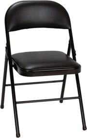 img 3 attached to Cosco Vinyl Folding Chair 4 Pack