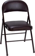 cosco vinyl folding chair 4 pack logo