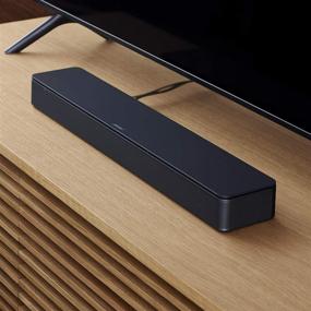 img 1 attached to Bose TV Speaker: Compact Soundbar with 🔊 Bluetooth and HDMI-ARC Connectivity, in Black, Including Remote Control