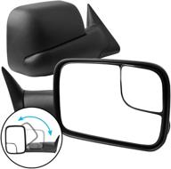 🚗 high-quality autosaver88 tow mirrors for 1994-1997 dodge ram 1500 2500 3500 logo