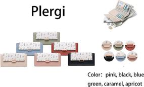 img 2 attached to Plergi Leather Blocking Wallet Capacity Women's Handbags & Wallets and Wallets