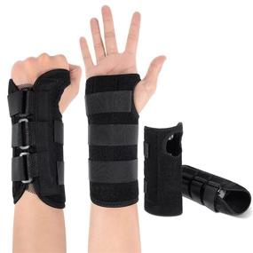 img 4 attached to 🏋️ SATINIOR FlexiFit Tendon Support with Adjustable Compression