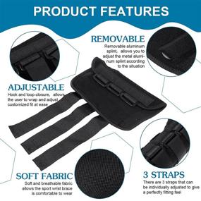 img 2 attached to 🏋️ SATINIOR FlexiFit Tendon Support with Adjustable Compression