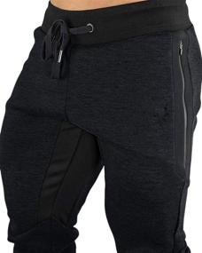 img 1 attached to 🩳 FASKUNOIE Men's Breathable Cotton 3/4 Jogger Capri Shorts with Three Pockets for Casual Wear