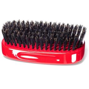 img 2 attached to 🌊 Torino Pro Hard 7 Row Palm Wave Brush by Brush King - #1900: The Perfect Hard 360 Waves Brush for Wolfing and Coarse Hair Wavers