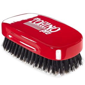 img 3 attached to 🌊 Torino Pro Hard 7 Row Palm Wave Brush by Brush King - #1900: The Perfect Hard 360 Waves Brush for Wolfing and Coarse Hair Wavers