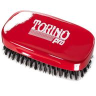 🌊 torino pro hard 7 row palm wave brush by brush king - #1900: the perfect hard 360 waves brush for wolfing and coarse hair wavers logo