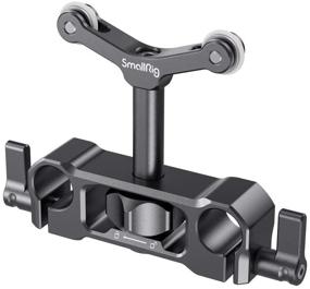 img 4 attached to Enhance Stability and Compatibility with SmallRig Universal 15mm LWS Rod Mount Lens Support 2727