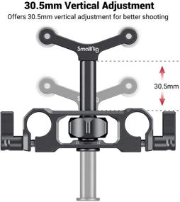 img 2 attached to Enhance Stability and Compatibility with SmallRig Universal 15mm LWS Rod Mount Lens Support 2727