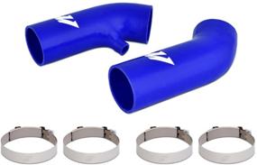 img 1 attached to 🔵 Mishimoto MMHOSE-370Z-09AIBL Blue Air Intake Hose Kit for Nissan 370Z 2009-2020: Compatible and Effective