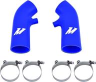 🔵 mishimoto mmhose-370z-09aibl blue air intake hose kit for nissan 370z 2009-2020: compatible and effective logo