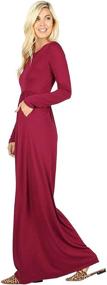 img 3 attached to Dresses Lightweight Casual Sleeve Pocket Ash Women's Clothing