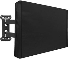 img 4 attached to Waterproof Outdoor TV Cover for 30-32 inch TV with Bottom Cover - Dustproof TV Screen Protectors with Remote Control Pocket, Ideal for LED, LCD, OLED Flat Screen TVs - Mounting Dream
