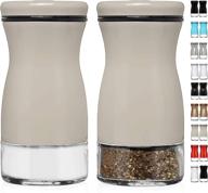 🧂 chefvantage adjustable pepper shakers - food service equipment, supplies, tabletop & serveware логотип