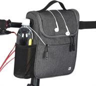 rhinowalk bike handlebar bag – high-performance bike front bag for road bicycles – frame & basket bag bicycle accessories for professional cycling logo