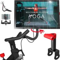 peloton bike crostice pivot upgrade: swivel arm screen mount - 360º movement adjuster attachment, black - ideal peloton accessories (excludes peloton bike+) logo