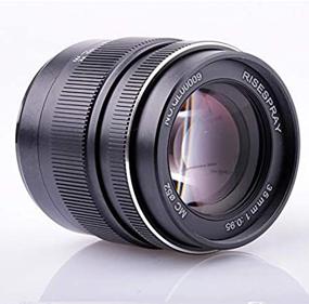 img 2 attached to 📸 RISESPRAY 35mm f/0.95 Large Aperture Mark III Standard Lens for Canon EF-M Mount Mirrorless Camera