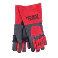 lincoln electric co kh962 prm welding gloves - red, enhanced seo logo