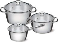 tramontina cookware set stainless steel kitchen & dining logo