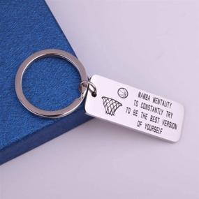 img 2 attached to 🔑 Detailed Mentality Keychain: A Memorial Reminder of Your True Self