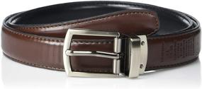 img 1 attached to 👔 Chaps Boys' Reversible Belt for Dress and Casual Wear: A Versatile and Stylish Accessory