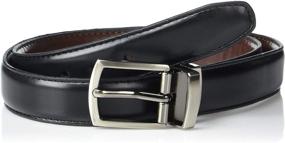 img 2 attached to 👔 Chaps Boys' Reversible Belt for Dress and Casual Wear: A Versatile and Stylish Accessory