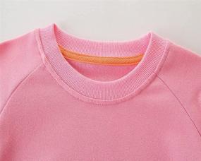 img 1 attached to Unicorn Clothes Sweatshirt Cotton Crewneck Apparel & Accessories Baby Girls