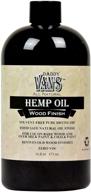 🌿 daddy van's organic hemp oil food-safe wood finish and restorer (16 oz.) logo