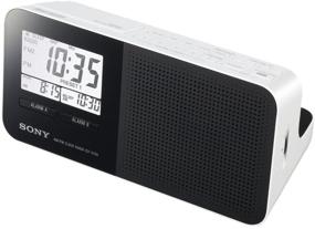 img 1 attached to ⏰ Sony ICFC705 AM/FM Clock Radio (White) - Limited Availability, Buy Now!